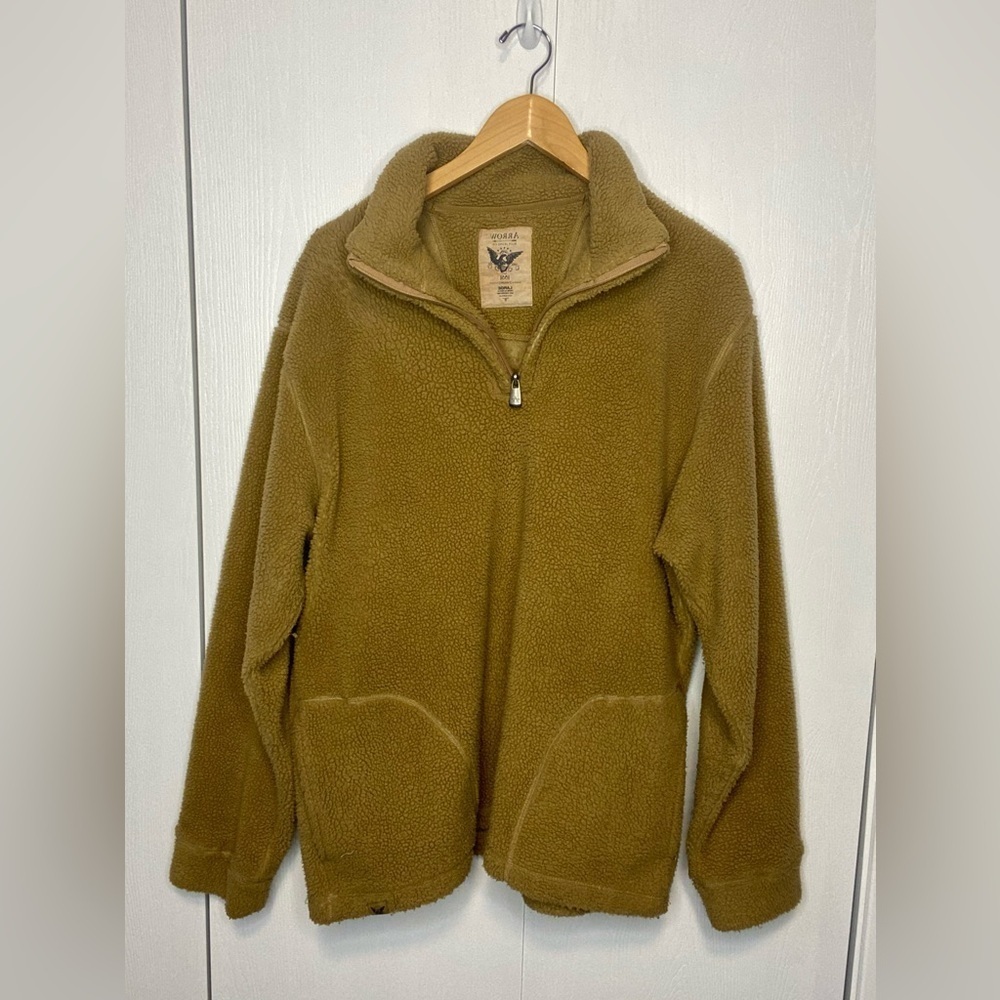 Arrow Blue Jean Co Vintage 1/4 Zip Pullover Size Medium Size Large